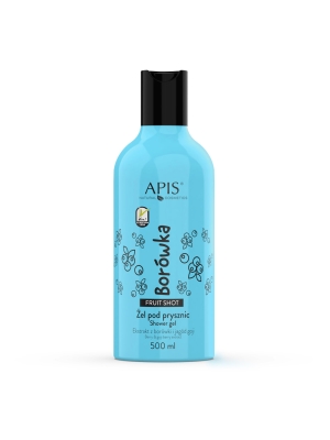 Apis fruit shot, borówkowy żel pod prysznic 500 ml