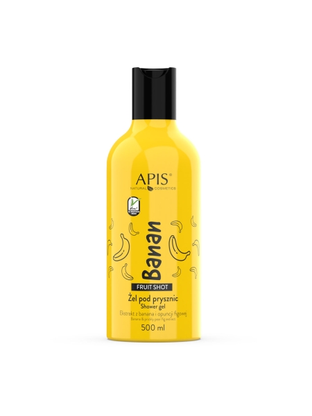 Apis fruit shot, bananowy żel pod prysznic 500 ml