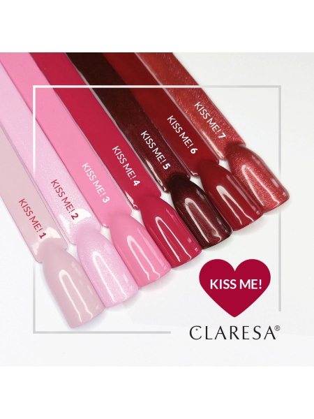 CLARESA lakier hybrydowy Kiss Me! 1 -5g - 2