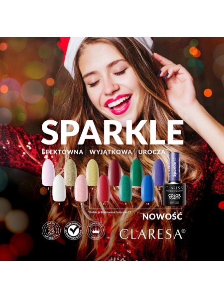 CLARESA Lakier hybrydowy SPARKLE 11 -5g - 2