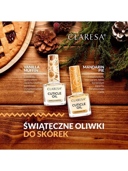 CLARESA oliwka do skórek Vanilla Muffin 5ml - 2