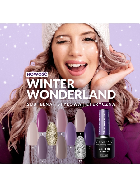 CLARESA Lakier hybrydowy Winter Wonderland 1 - 5g - 2