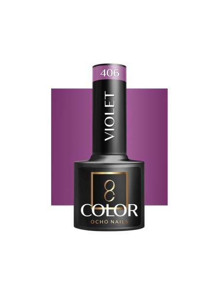 OCHO NAILS Lakier hybrydowy violet 406 -5 g