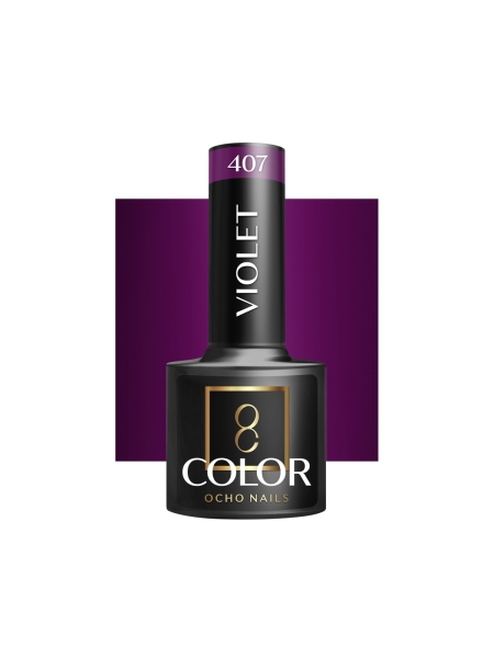 OCHO NAILS Lakier hybrydowy violet 407 -5 g