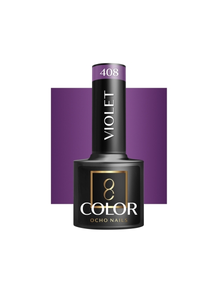 OCHO NAILS Lakier hybrydowy violet 408 -5 g