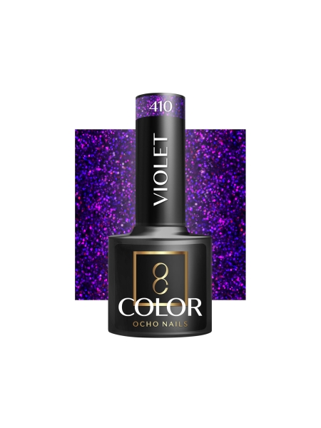 OCHO NAILS Lakier hybrydowy violet 410 -5 g