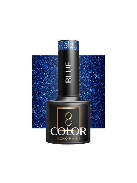 OCHO NAILS Lakier hybrydowy blue 512 -5 g