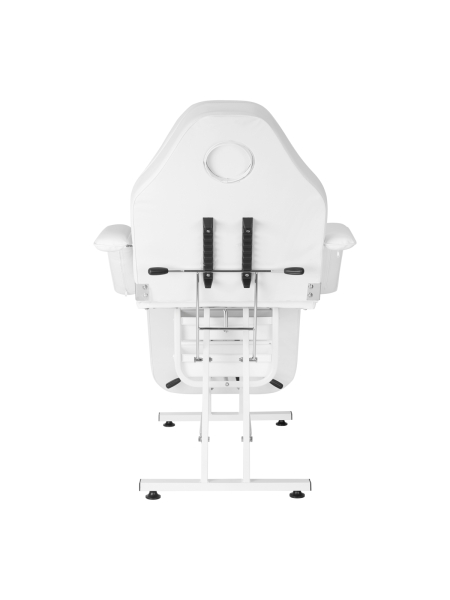 Fotel kosmetyczny Sillon z kuwetami biały - 5