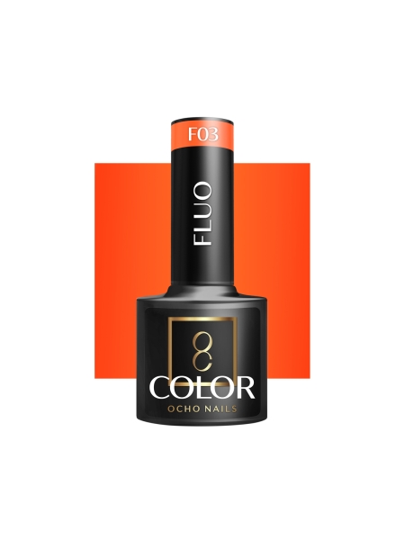 OCHO NAILS Lakier hybrydowy fluo F03 -5 g