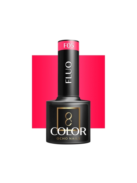 OCHO NAILS Lakier hybrydowy fluo F05 -5 g