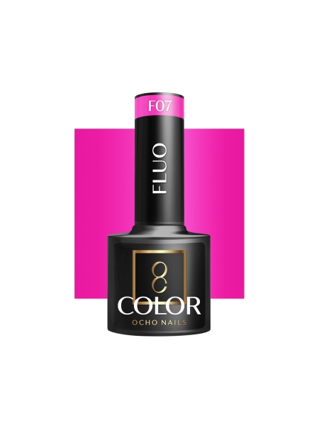 OCHO NAILS Lakier hybrydowy fluo F07 -5 g