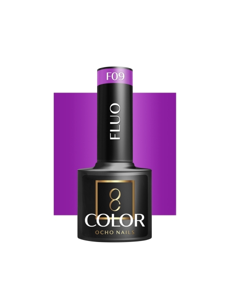 OCHO NAILS Lakier hybrydowy fluo F09 -5 g