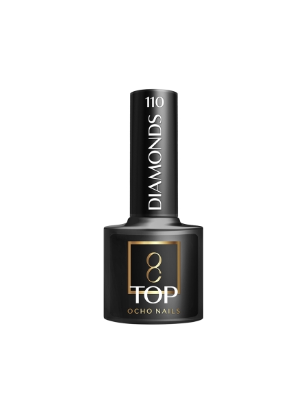 OCHO NAILS Top hybrydowy Diamonds no wipe 110 -5 g