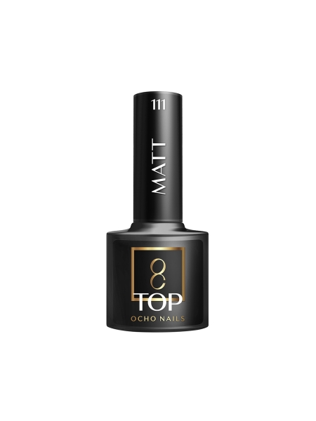 OCHO NAILS Top hybrydowy Matt no wipe 111 -5 g