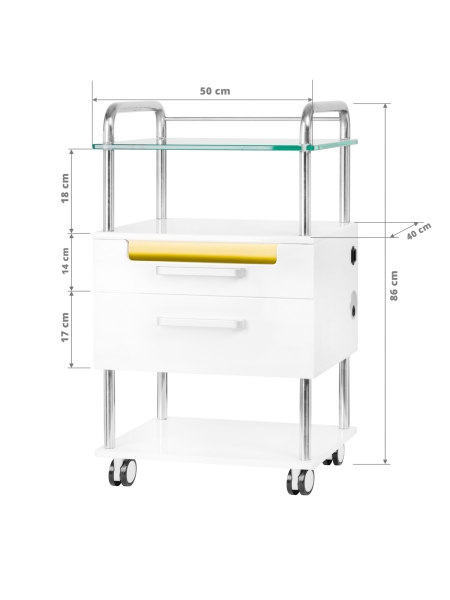 Pomocnik podologiczny 6052T biały - 8