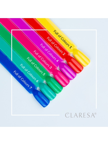 CLARESA Lakier hybrydowy Full of colours 1 -5g - 2