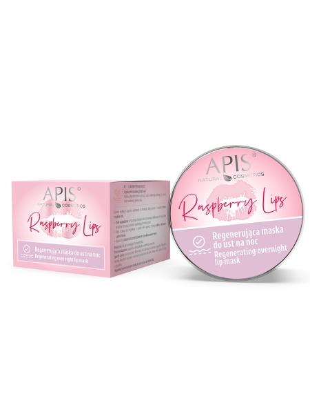 Apis raspberry lips regenerująca maska do ust na noc 10 ml