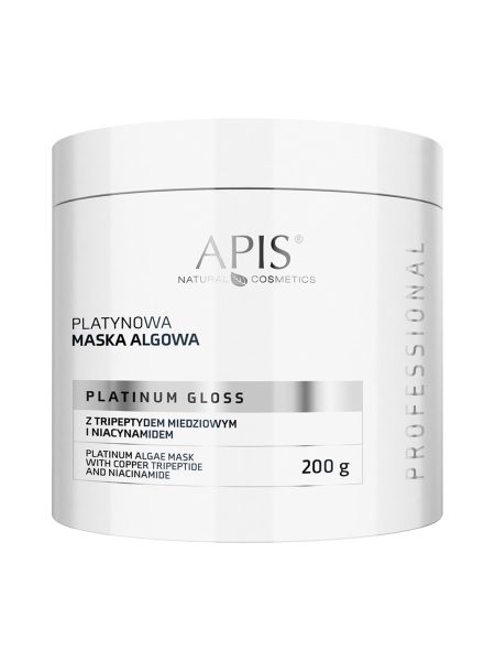 Apis Platinum Gloss Platynowa maska algowa z tripeptydem midziowym i niacynamidem 200 g