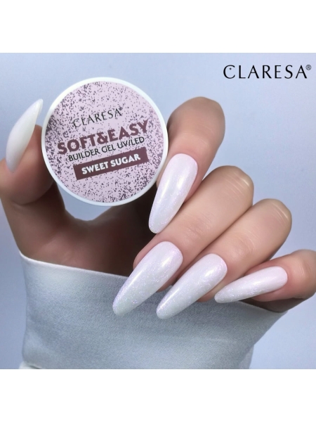 Claresa żel budujący Soft&Easy gel sweet sugar 90g - 5