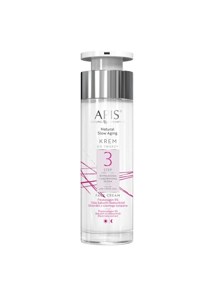 Apis Natural slow aging Krem do twarzy STEP 3 wypełniona i ujędrniona skóra 50 ml