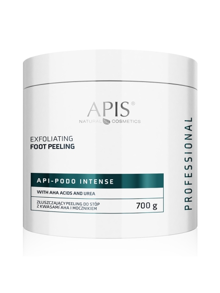 Apis Złuszczający peeling do stóp z kwasami AHA i mocznikiem 700g