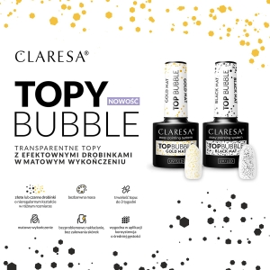 Claresa Top Bubble black Matt No wipe -5g - image 2