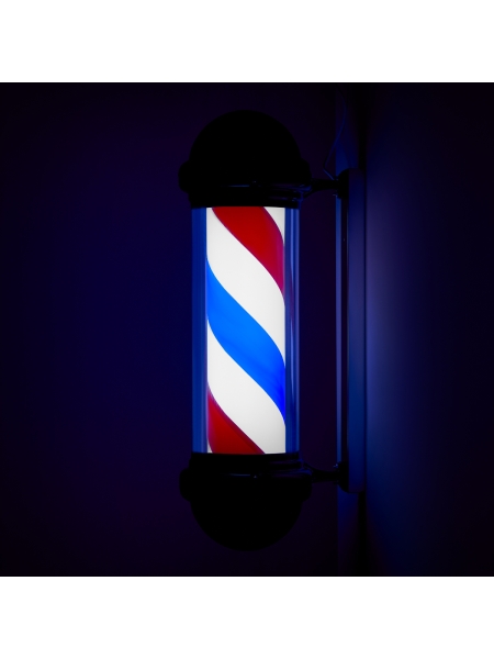 Plafon podświetlany pole barber shop BB-02 czarny duży - 2