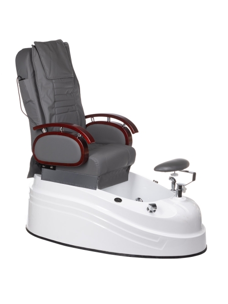 Fotel do pedicure z masażem BR-2307 Szary