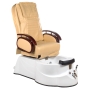 Fotel do pedicure z masażem BR-3820D Beżowy - 2