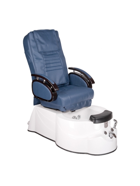 Fotel do pedicure z masażem BR-3820D Niebieski