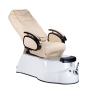 Fotel do pedicure z masażem BR-3820D Kremowy - 3