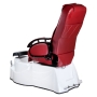 Fotel do pedicure z masażem BR-3820D Bordowy - 9