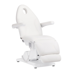 Fotel kosmetyczny elektryczny Sillon Basic 3 siln. biały - image 2