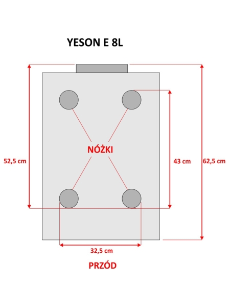 YESON Autoklaw YS-8L-E Black LCD Z Drukarką 8 L Klasa B Medyczna - 12