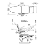 NAMROL SIGMA Fotel Podologiczny Elektryczny - 7