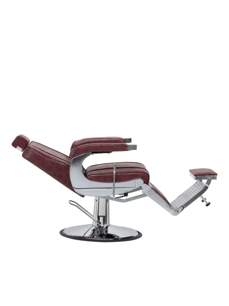 Hair System fotel barberski BM88066 bordowy - 3