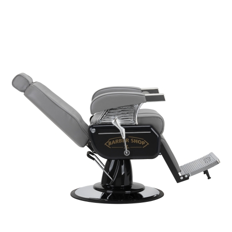 Fotel barberski MT-91021G Szary - 3