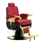 Fotel barberski MT-91021G Czerwony - 2