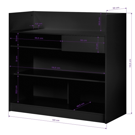 Hair System Recepcja MT-S11 czarna - 5