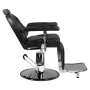 Hair System fotel barberski SM138 czarny - 4